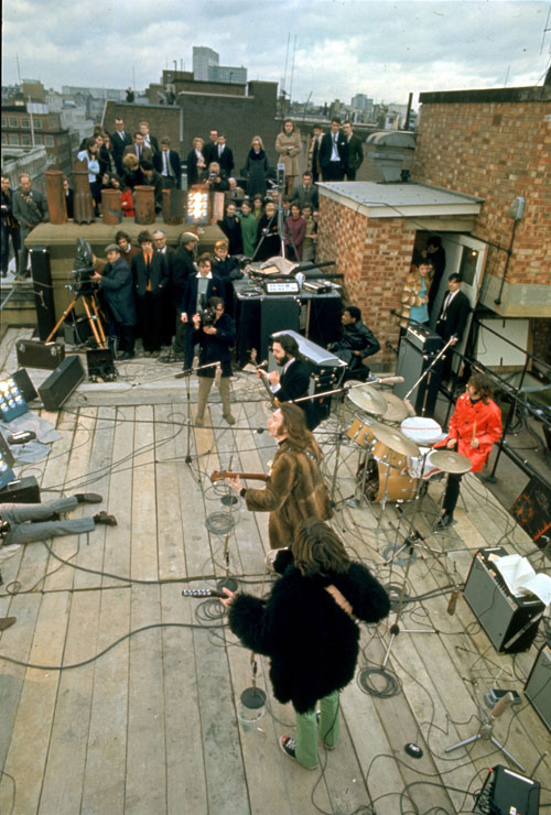Beatles-rooftop